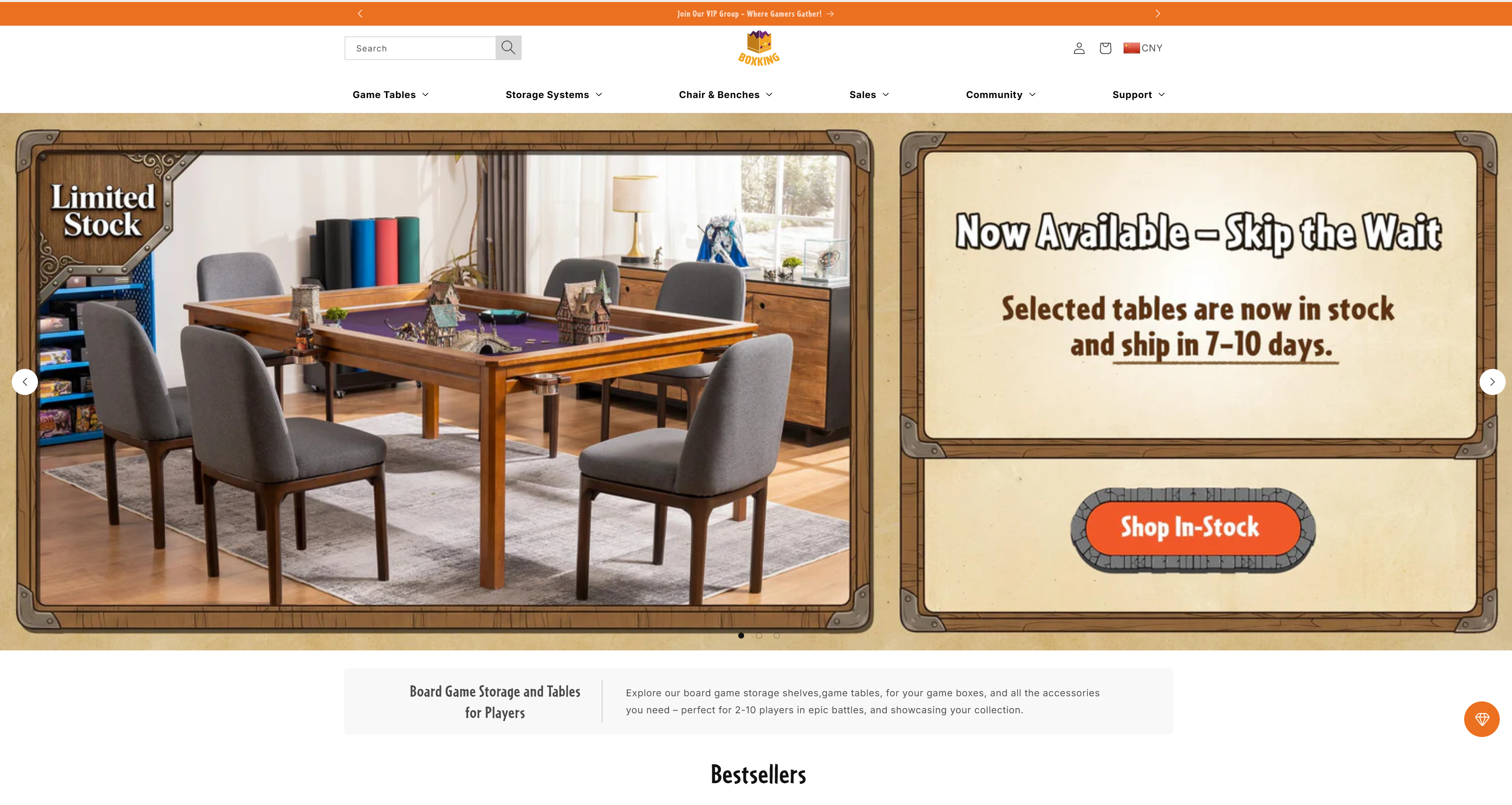 Boxking homepage visual