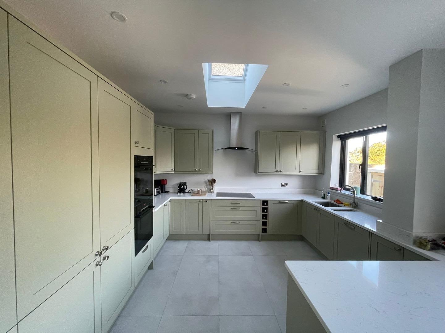 Beautiful Edison Painted Timber Kitchen Renovation | Dublin image 1