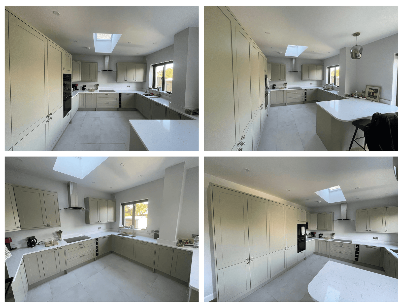 Beautiful Edison Painted Timber Kitchen Renovation | Dublin image 3