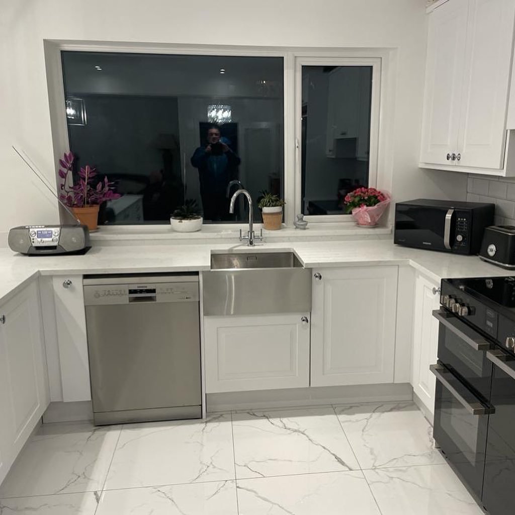 Chatham Kitchen Design in Superior Matte Porcelain & Quartz image 3