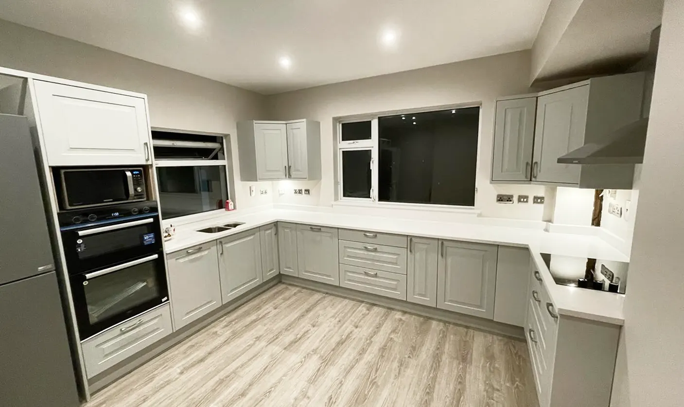 Classic Shaker Kitchen-South Dublin Family Home