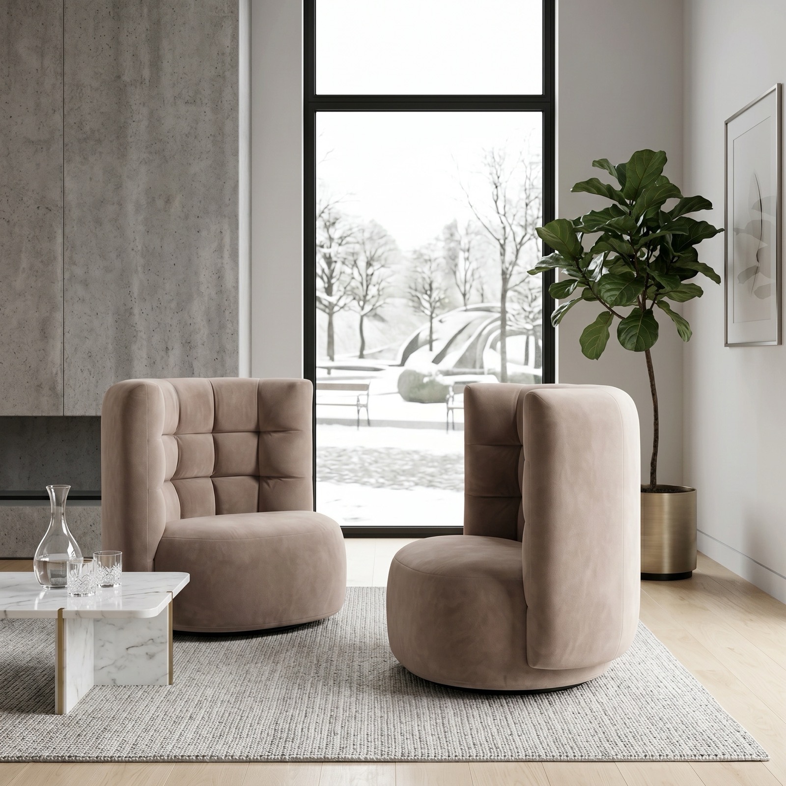 单人沙发_RH Modern_14 scene