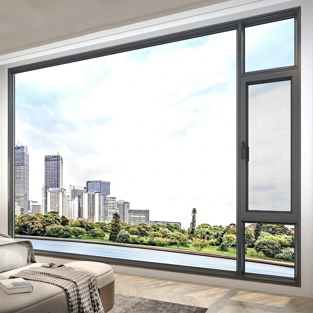 Thermal-Break Aluminum Casement Window