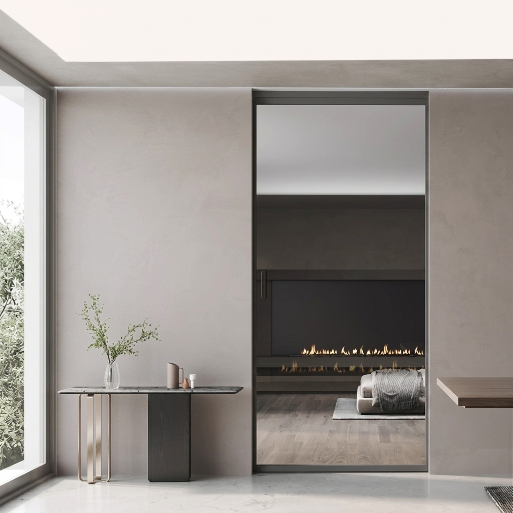 Single Track Sliding Door