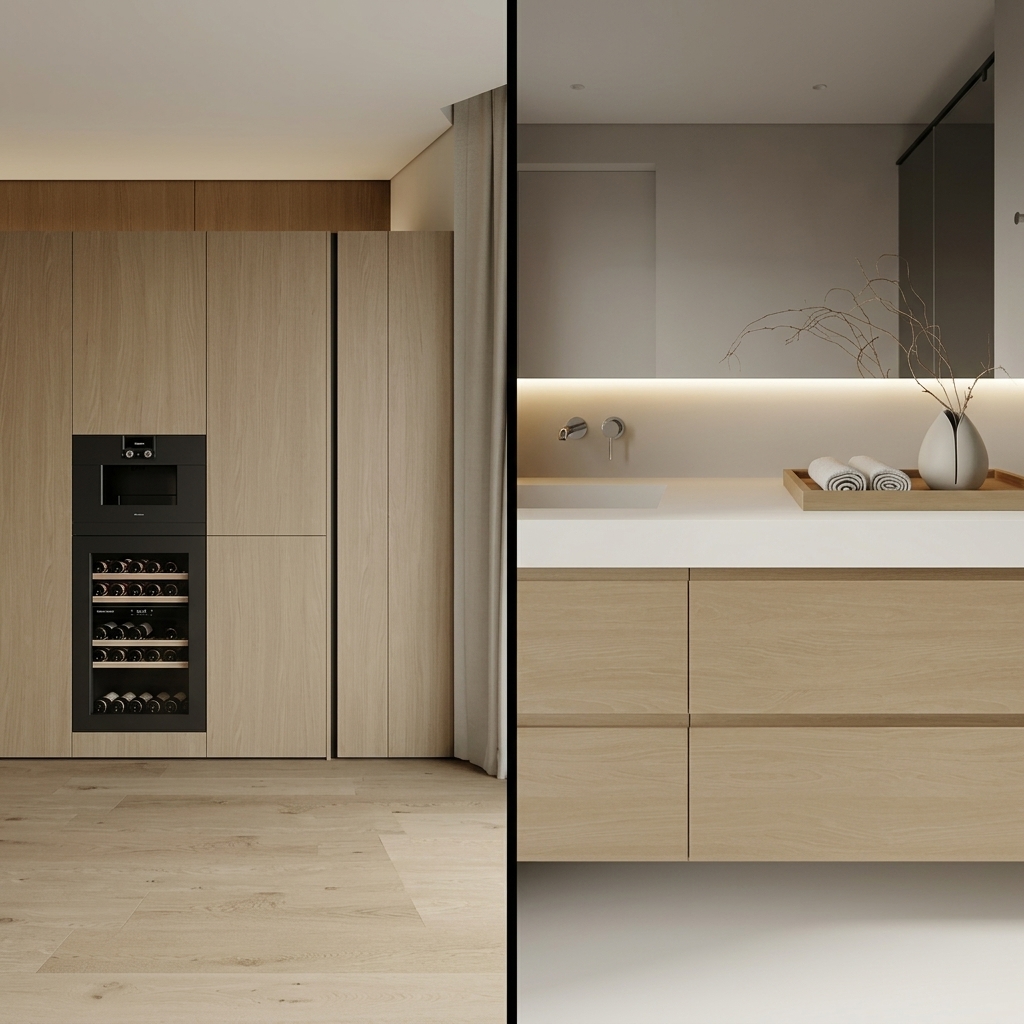 California Luxury Full House Cabinetry